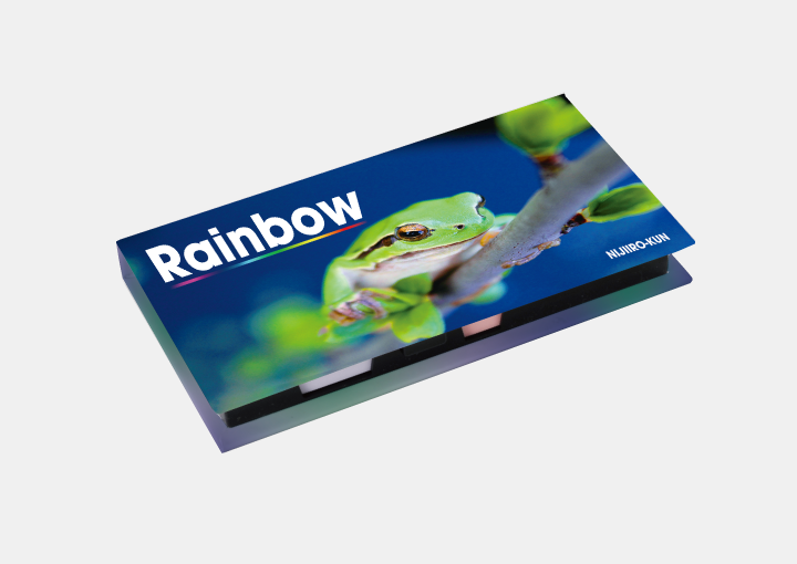 レインボー付箋(ふせん) にじいろ君1号