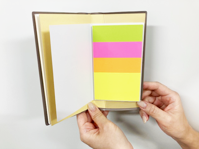 蛍光付箋(ふせん)手帳 ご挨拶のし袋セット