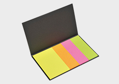 蛍光付箋（ふせん）手帳　ご挨拶のし袋セット