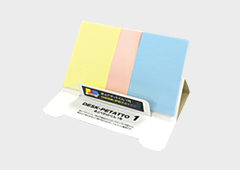 手帳型付箋（ふせん）卓上型ペタットくん1号・2号